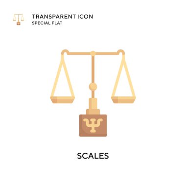 Vektör simgesini ölçeklendirir. Düz çizim. EPS 10 vektörü.