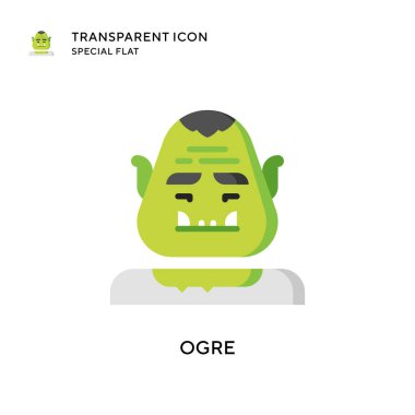 Dev vektör simgesi. Düz çizim. EPS 10 vektörü.