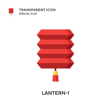 Fener-1 vektör simgesi. Düz çizim. EPS 10 vektörü.