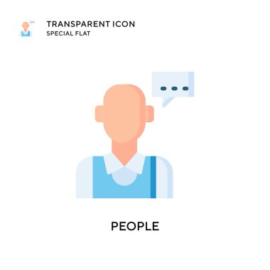 İnsanlar ikonu yönetir. Düz çizim. EPS 10 vektörü.