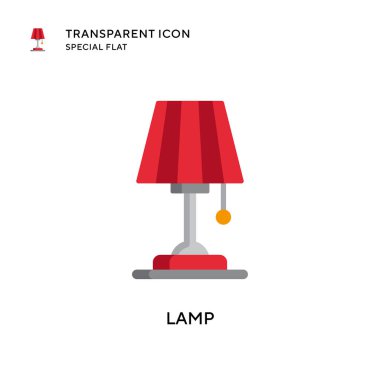 Lamba vektör simgesi. Düz çizim. EPS 10 vektörü.