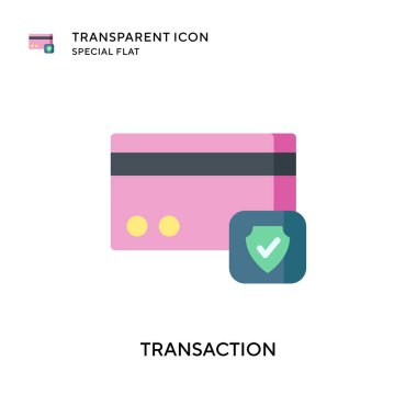 Aktarım vektör simgesi. Düz çizim. EPS 10 vektörü.