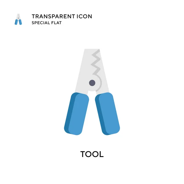Verktygsvektorikon Platt Stil Illustration Eps Vektor — Stock vektor