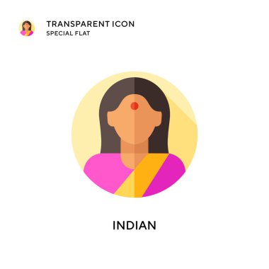 Hint vektör simgesi. Düz çizim. EPS 10 vektörü.