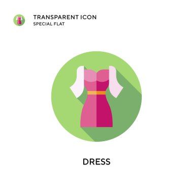 Vektör simgesini giyin. Düz çizim. EPS 10 vektörü.