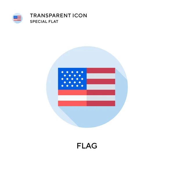 Εικόνα Διανύσματος Σημαίας Επίπεδη Απεικόνιση Στυλ Διανυσματικό Eps — Διανυσματικό Αρχείο