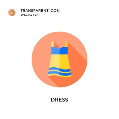 Vektör simgesini giyin. Düz çizim. EPS 10 vektörü.