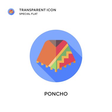 Panço vektör ikonu. Düz çizim. EPS 10 vektörü.