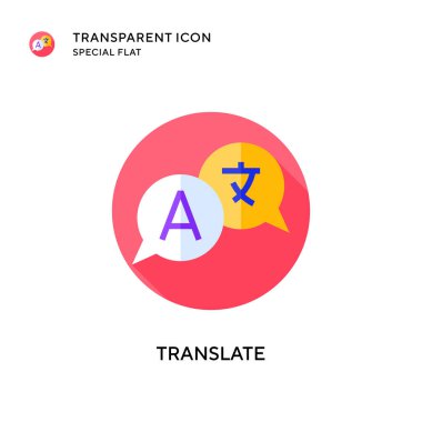 Vektör simgesini çevir. Düz çizim. EPS 10 vektörü.