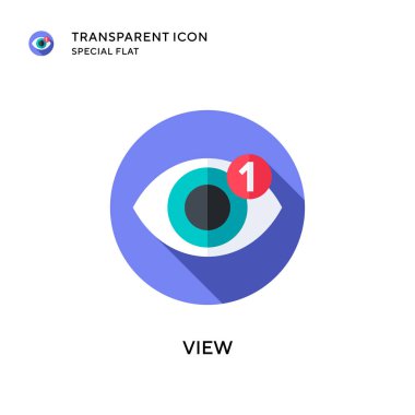 Vektör simgesini göster. Düz çizim. EPS 10 vektörü.