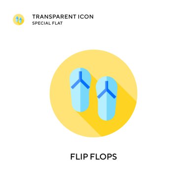 Döndürme vektör simgesi. Düz çizim. EPS 10 vektörü.