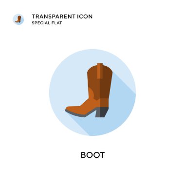 Önyükleme vektör simgesi. Düz çizim. EPS 10 vektörü.