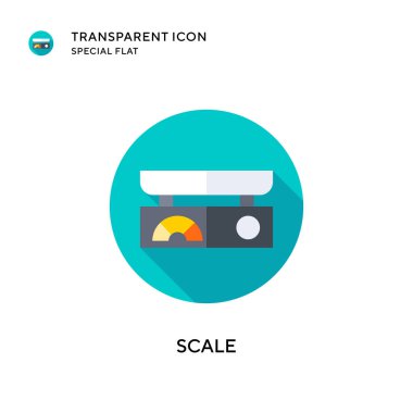 Vektör simgesini ölçekle. Düz çizim. EPS 10 vektörü.