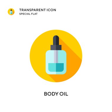 Vücut yağı vektör simgesi. Düz çizim. EPS 10 vektörü.