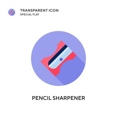 Kalem açacağı vektör simgesi. Düz çizim. EPS 10 vektörü.