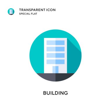 Vektör simgesi oluşturuluyor. Düz çizim. EPS 10 vektörü.