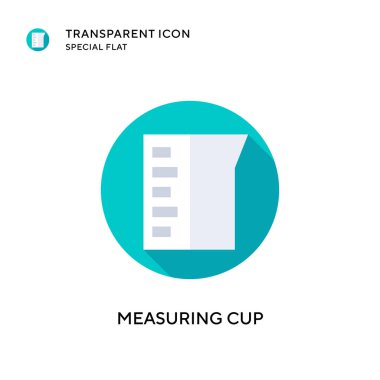 Kap vektör simgesi ölçülüyor. Düz çizim. EPS 10 vektörü.