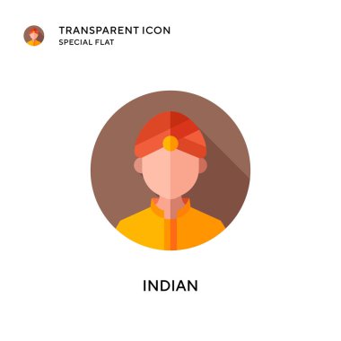 Hint vektör simgesi. Düz çizim. EPS 10 vektörü.