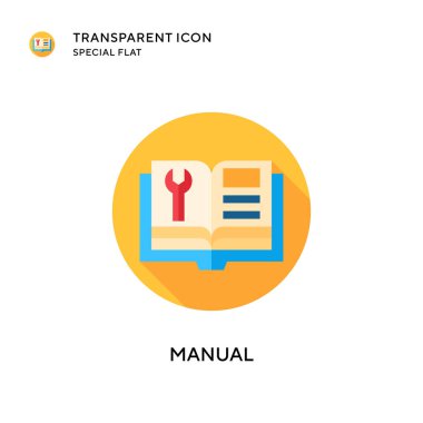 Elle vektör simgesi. Düz çizim. EPS 10 vektörü.