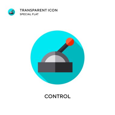 Kontrol vektör simgesi. Düz çizim. EPS 10 vektörü.
