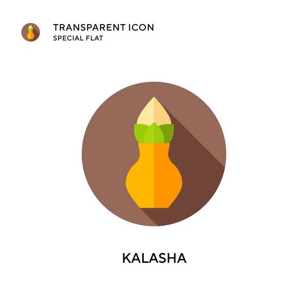 Kalasha 아이콘 스타일의 일러스트 Eps — 스톡 벡터