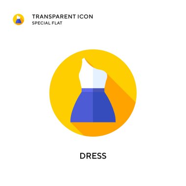 Vektör simgesini giyin. Düz çizim. EPS 10 vektörü.