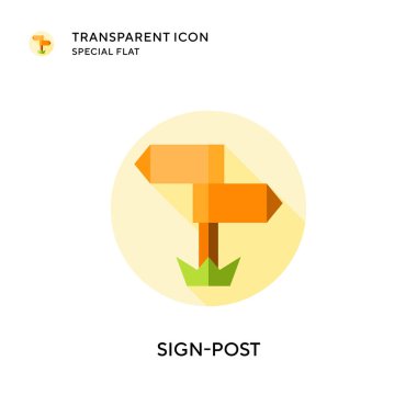 Posta vektör simgesini imzala. Düz çizim. EPS 10 vektörü.