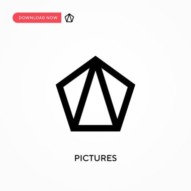 Resim vektör simgesi. - Evet. Web sitesi veya mobil uygulama için modern, basit düz vektör çizimi