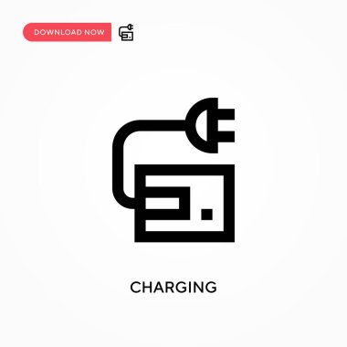 Vektör simgesi yükleniyor. - Evet. Web sitesi veya mobil uygulama için modern, basit düz vektör çizimi