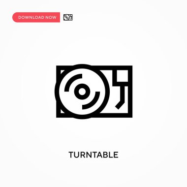 Döndürülebilir vektör simgesi. - Evet. Web sitesi veya mobil uygulama için modern, basit düz vektör çizimi