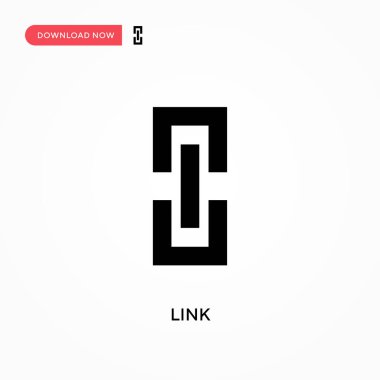 Bağlantı vektör simgesi. - Evet. Web sitesi veya mobil uygulama için modern, basit düz vektör çizimi