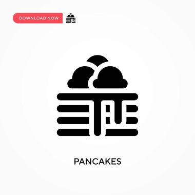 Krep vektör simgesi. - Evet. Web sitesi veya mobil uygulama için modern, basit düz vektör çizimi