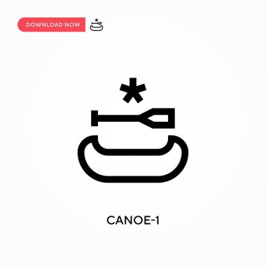 Kano-1 vektör simgesi. - Evet. Web sitesi veya mobil uygulama için modern, basit düz vektör çizimi