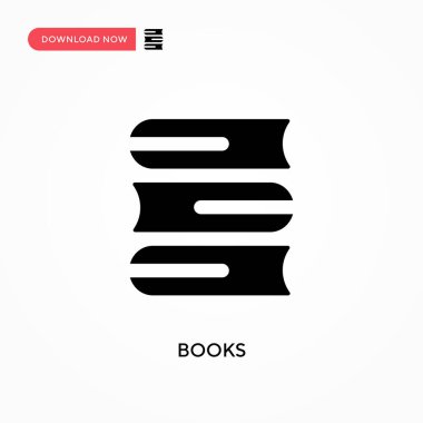 Kitap vektör simgesi. - Evet. Web sitesi veya mobil uygulama için modern, basit düz vektör çizimi