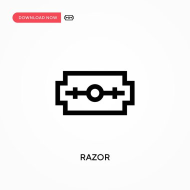 Ustura vektör simgesi. - Evet. Web sitesi veya mobil uygulama için modern, basit düz vektör çizimi