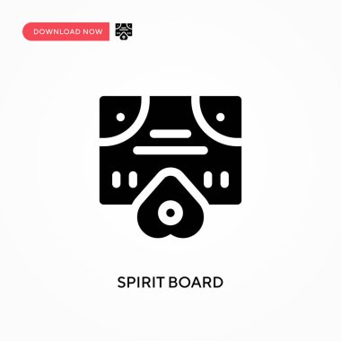 Ruh tahtası vektör simgesi. - Evet. Web sitesi veya mobil uygulama için modern, basit düz vektör çizimi