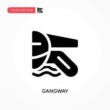 Yol vektör simgesi. - Evet. Web sitesi veya mobil uygulama için modern, basit düz vektör çizimi