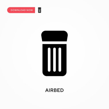 Hava yatağı vektör simgesi. - Evet. Web sitesi veya mobil uygulama için modern, basit düz vektör çizimi