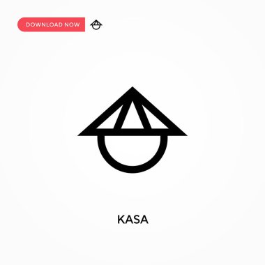 Kasa vektör simgesi. - Evet. Web sitesi veya mobil uygulama için modern, basit düz vektör çizimi