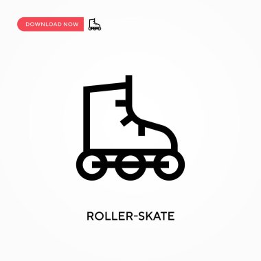 Paten kayma vektör ikonu. - Evet. Web sitesi veya mobil uygulama için modern, basit düz vektör çizimi