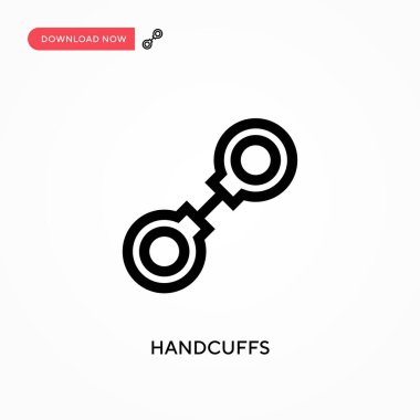 Kelepçe vektör simgesi. - Evet. Web sitesi veya mobil uygulama için modern, basit düz vektör çizimi