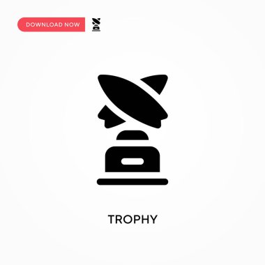 Ödül vektör simgesi. - Evet. Web sitesi veya mobil uygulama için modern, basit düz vektör çizimi