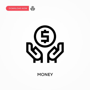 Para vektör simgesi. - Evet. Web sitesi veya mobil uygulama için modern, basit düz vektör çizimi