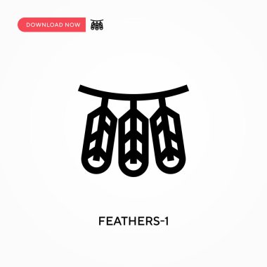 Tüyler-1 vektör simgesi. - Evet. Web sitesi veya mobil uygulama için modern, basit düz vektör çizimi