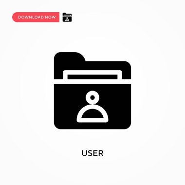 Kullanıcı vektör simgesi. - Evet. Web sitesi veya mobil uygulama için modern, basit düz vektör çizimi