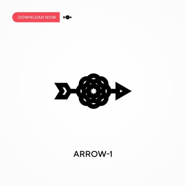 Ok-1 vektör simgesi. - Evet. Web sitesi veya mobil uygulama için modern, basit düz vektör çizimi