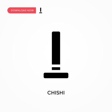 Chishi vektör simgesi. - Evet. Web sitesi veya mobil uygulama için modern, basit düz vektör çizimi