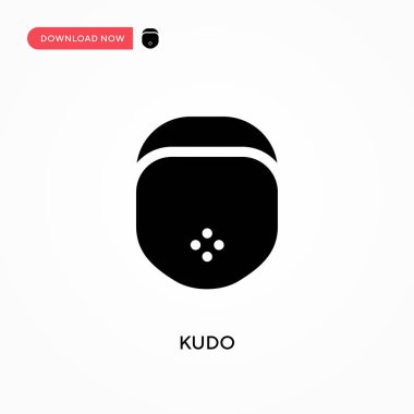 Kudo vektör simgesi. - Evet. Web sitesi veya mobil uygulama için modern, basit düz vektör çizimi