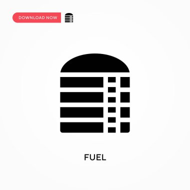 Yakıt vektör simgesi. - Evet. Web sitesi veya mobil uygulama için modern, basit düz vektör çizimi