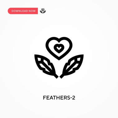 Tüyler-2 vektör simgesi. - Evet. Web sitesi veya mobil uygulama için modern, basit düz vektör çizimi